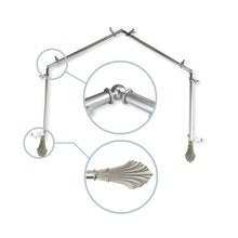 Load image into Gallery viewer, Fin 13/16" 4-Sided Bay Curtain Rod