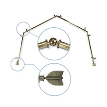 Load image into Gallery viewer, Quill 13/16" 4-Sided Bay Curtain Rod