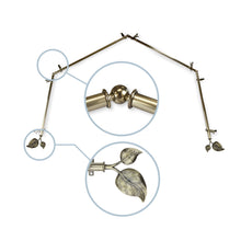 Load image into Gallery viewer, lvy 13/16" 4-Sided Bay Curtain Rod