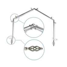 Load image into Gallery viewer, Marquise 13/16" 4-Sided Bay Curtain Rod