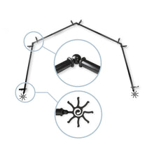 Load image into Gallery viewer, Sun 13/16" 4-Sided Bay Curtain Rod