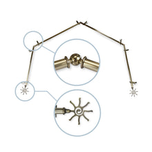 Load image into Gallery viewer, Sun 13/16" 4-Sided Bay Curtain Rod