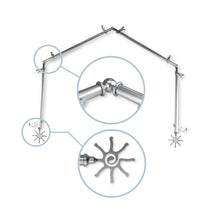 Load image into Gallery viewer, Sun 13/16" 4-Sided Bay Curtain Rod