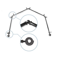 Load image into Gallery viewer, Coil 13/16" 4-Sided Bay Curtain Rod