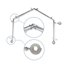Load image into Gallery viewer, Coil 13/16" 4-Sided Bay Curtain Rod