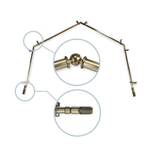 Load image into Gallery viewer, Bolt 13/16" 4-Sided Bay Curtain Rod