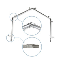 Load image into Gallery viewer, Bolt 13/16" 4-Sided Bay Curtain Rod