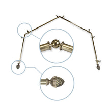 Load image into Gallery viewer, Acorn 13/16" 4-Sided Bay Curtain Rod