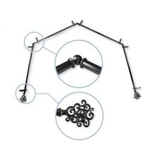 Load image into Gallery viewer, Tidal 13/16" 4-Sided Bay Curtain Rod