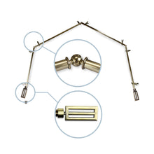 Load image into Gallery viewer, Sterling 13/16" 4-Sided Bay Curtain Rod