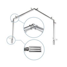 Load image into Gallery viewer, Sterling 13/16" 4-Sided Bay Curtain Rod