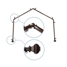 Load image into Gallery viewer, Marion 13/16" 4-Sided Bay Curtain Rod