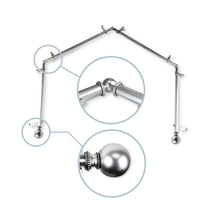 Load image into Gallery viewer, Jordana 13/16" 4-Sided Bay Curtain Rod