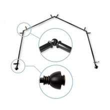 Load image into Gallery viewer, Alma 13/16" 4-Sided Bay Curtain Rod