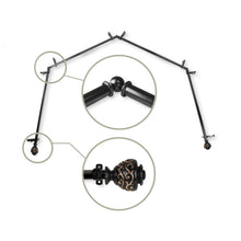 Load image into Gallery viewer, Eleanor 13/16" 4-Sided Bay Curtain Rod