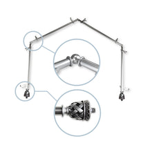 Load image into Gallery viewer, Arielle 13/16" 4-Sided Bay Curtain Rod