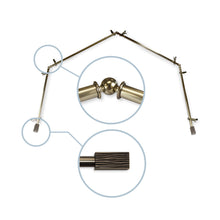 Load image into Gallery viewer, Alder 13/16" 4-Sided Bay Curtain Rod