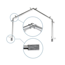 Load image into Gallery viewer, Alder 13/16" 4-Sided Bay Curtain Rod