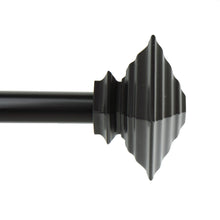 Load image into Gallery viewer, Quad 5/8" Curtain Rod - Black