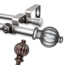 Load image into Gallery viewer, Pumpkin 5/8" Double Curtain Rod