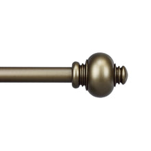 Load image into Gallery viewer, Knob 5/8" Curtain Rod - Antique Gold