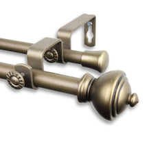 Load image into Gallery viewer, Savannah 5/8" Double Curtain Rod