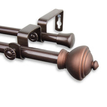 Load image into Gallery viewer, Savannah 5/8" Double Curtain Rod