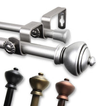 Load image into Gallery viewer, Savannah 5/8" Double Curtain Rod