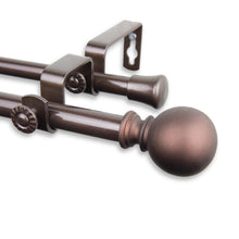Load image into Gallery viewer, Luna 5/8" Double Curtain Rod