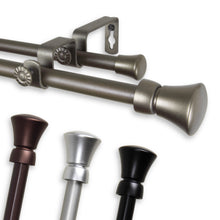 Load image into Gallery viewer, Cora 5/8" Double Curtain Rod