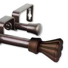 Load image into Gallery viewer, Nisha 5/8" Double Curtain Rod