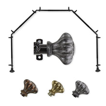 Load image into Gallery viewer, Flair 13/16" 5-Sided Bay Curtain Rod