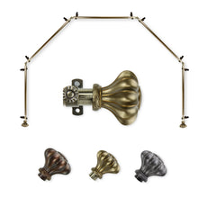 Load image into Gallery viewer, Flair 13/16" 5-Sided Bay Curtain Rod