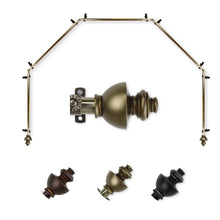 Load image into Gallery viewer, Dynasty 13/16" 5-Sided Bay Curtain Rod