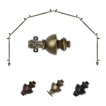 Load image into Gallery viewer, Dynasty 13/16" 6-Sided Bay Curtain Rod