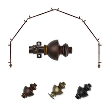 Load image into Gallery viewer, Dynasty 13/16" 6-Sided Bay Curtain Rod