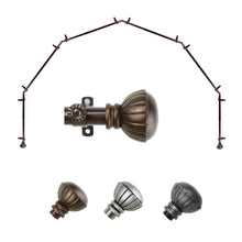 Load image into Gallery viewer, Magnolia 13/16" 6-Sided Bay Curtain Rod