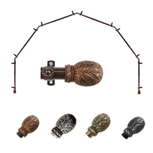 Load image into Gallery viewer, Forest 13/16" 6-Sided Bay Curtain Rod
