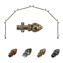 Load image into Gallery viewer, Bud 13/16" 6-Sided Bay Curtain Rod