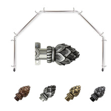 Load image into Gallery viewer, Bud 13/16" 5-Sided Bay Curtain Rod