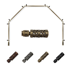 Load image into Gallery viewer, Whirl 13/16" 5-Sided Bay Curtain Rod