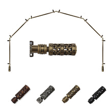 Load image into Gallery viewer, Whirl 13/16" 6-Sided Bay Curtain Rod