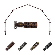 Load image into Gallery viewer, Whirl 13/16" 6-Sided Bay Curtain Rod