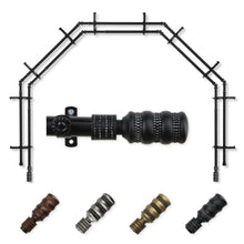 Load image into Gallery viewer, Dollop 13/16" 5-Sided Double Bay Curtain Rod