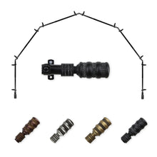 Load image into Gallery viewer, Dollop 13/16" 6-Sided Bay Curtain Rod