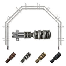 Load image into Gallery viewer, Dollop 13/16" 5-Sided Double Bay Curtain Rod