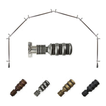 Load image into Gallery viewer, Dollop 13/16" 6-Sided Bay Curtain Rod