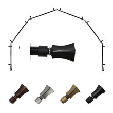 Load image into Gallery viewer, Fort 13/16" 6-Sided Bay Curtain Rod