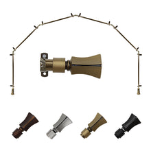 Load image into Gallery viewer, Fort 13/16" 6-Sided Bay Curtain Rod