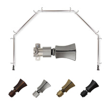 Load image into Gallery viewer, Fort 13/16" 5-Sided Bay Curtain Rod